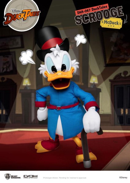 ARTIKULIERTER SCROOGE - DYNAMISCHE ACTIONHELDEN VON DISNEY