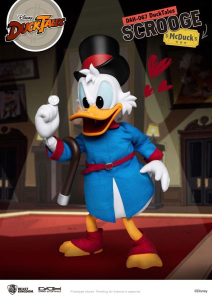 ARTIKULIERTER SCROOGE - DYNAMISCHE ACTIONHELDEN VON DISNEY