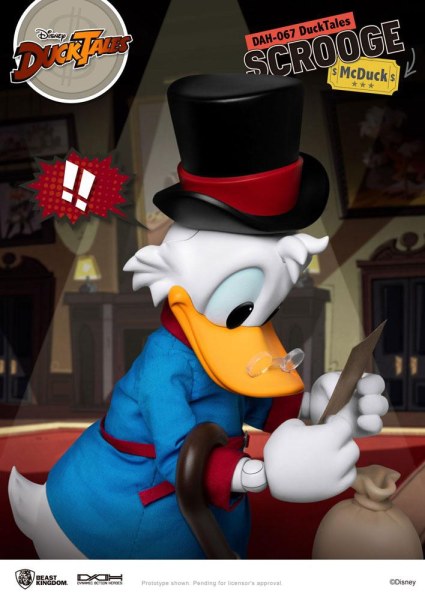 ARTIKULIERTER SCROOGE - DYNAMISCHE ACTIONHELDEN VON DISNEY