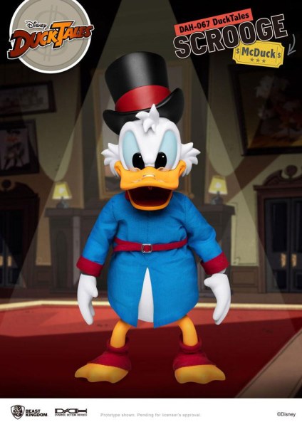 ARTIKULIERTER SCROOGE - DYNAMISCHE ACTIONHELDEN VON DISNEY