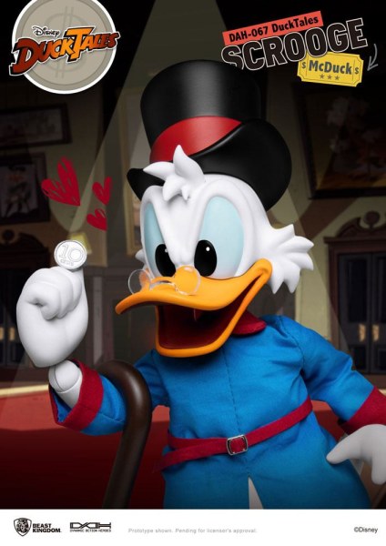 ARTIKULIERTER SCROOGE - DYNAMISCHE ACTIONHELDEN VON DISNEY