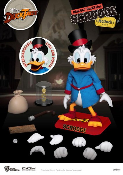ARTIKULIERTER SCROOGE - DYNAMISCHE ACTIONHELDEN VON DISNEY
