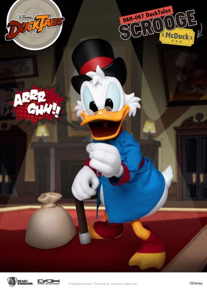 ARTIKULIERTER SCROOGE - DYNAMISCHE ACTIONHELDEN VON DISNEY