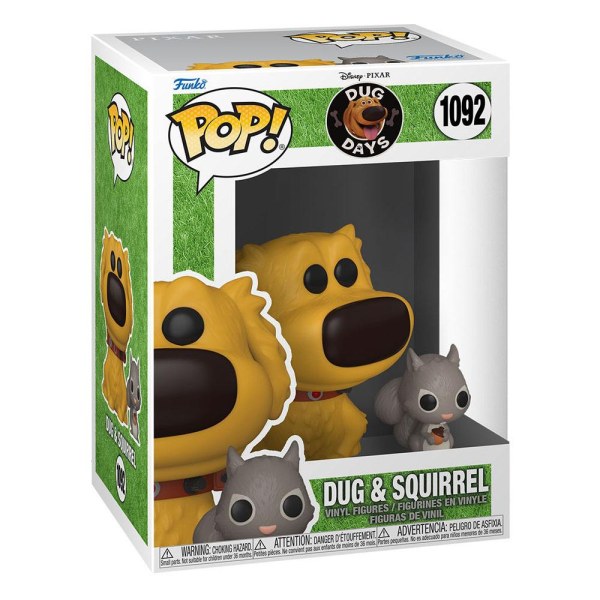 FUNKO POP! 1092 - OBEN - DOUG UND DAS EICHHÖRNCHEN