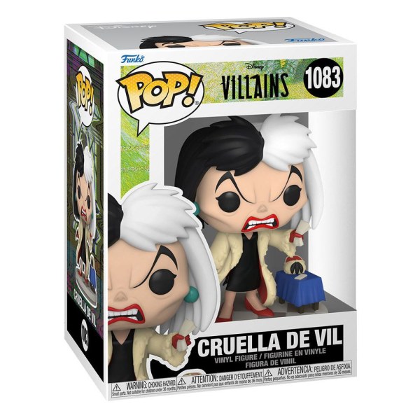 FUNKO POP! 1083 – DISNEY 101 DALMATINER – CRUELLA