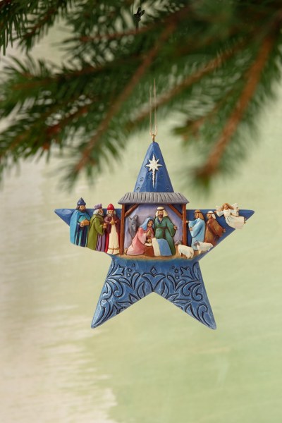 Krippenstern-Ornament – ​​Jim Shore Heartwood Creek