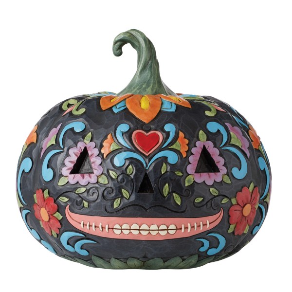 JACK-O-LANTERN-MITTELSTÜCK - JIM SHORE HEARTWOOD CREEK