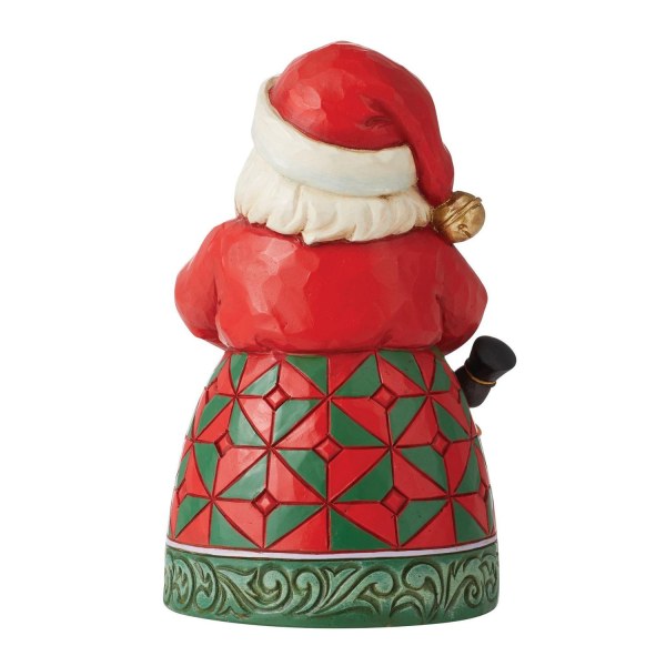 Weihnachtsmann mit Armen voller Geschenke – Jim Shore Heartwood Creek