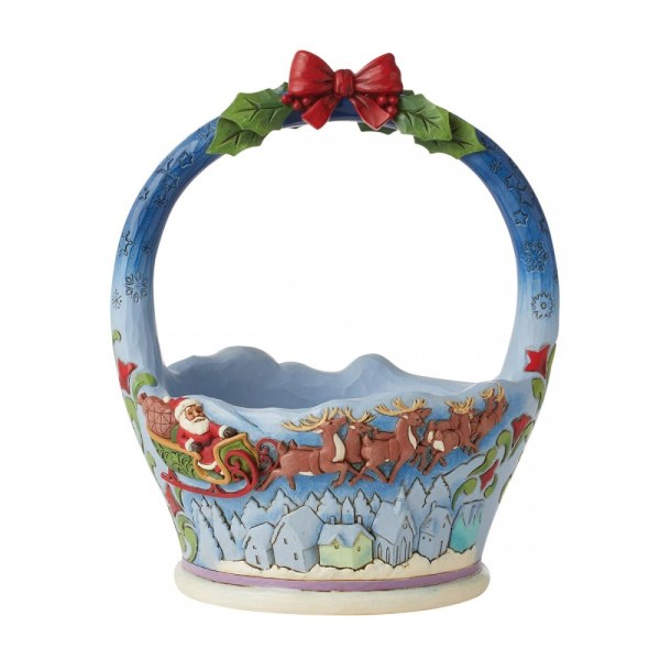 WEIHNACHTSKORB - JIM SHORE HEARTWOOD CREEK
