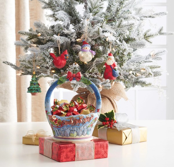 WEIHNACHTSKORB - JIM SHORE HEARTWOOD CREEK