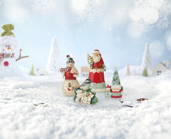 WONDERLAND SANTA HOLDING - JIM SHORE HEARTWOOD CREEK