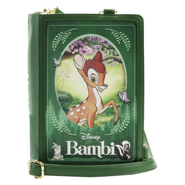 Wandelbare Umhängetasche der Bambi Book Series – Disney Loungefly