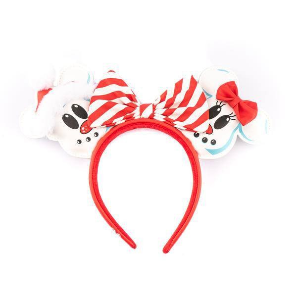 MINNIE & MICKEY SCHNEEMANN-STIRNBAND – DISNEY LOUNGEFLY