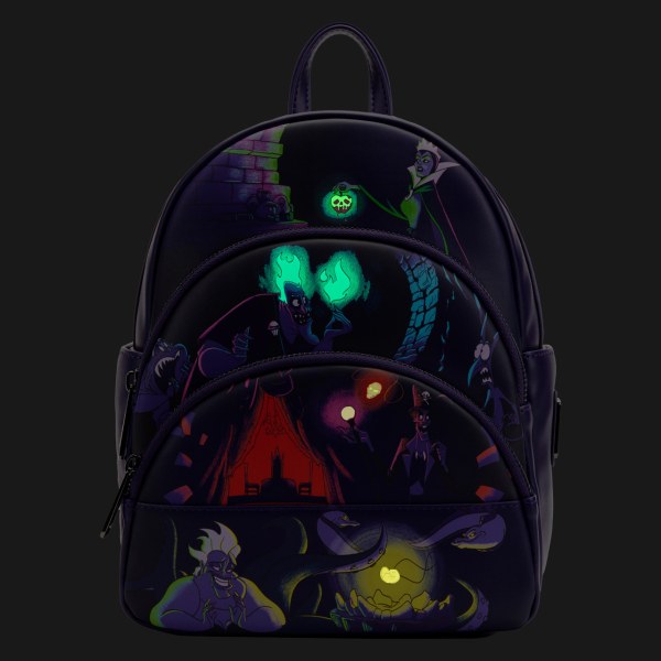 VILLAINS MINI-RUCKSACK (LEUCHT IM DUNKEL) – DISNEY LOUNGEFLY