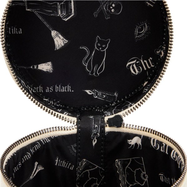 BLACK FLAME HOCUS POCUS UMHÄNGETASCHE (LEUCHT IM DUNKEL) – DISNEY LOUNGEFLY