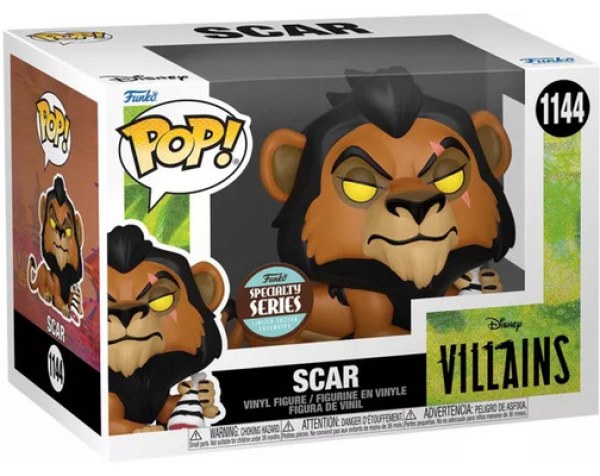 FUNKO POP! 1144 - DISNEY DER KÖNIG DER LÖWEN - SCAR - SPECIALITY SERIES