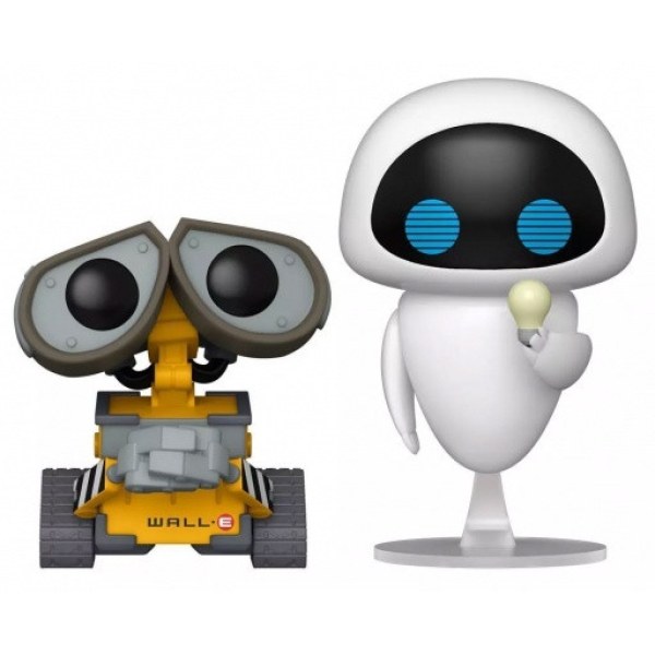 FUNKO POP! 2 STüCK – DISNEY PIXAR – WALL-E & EVE