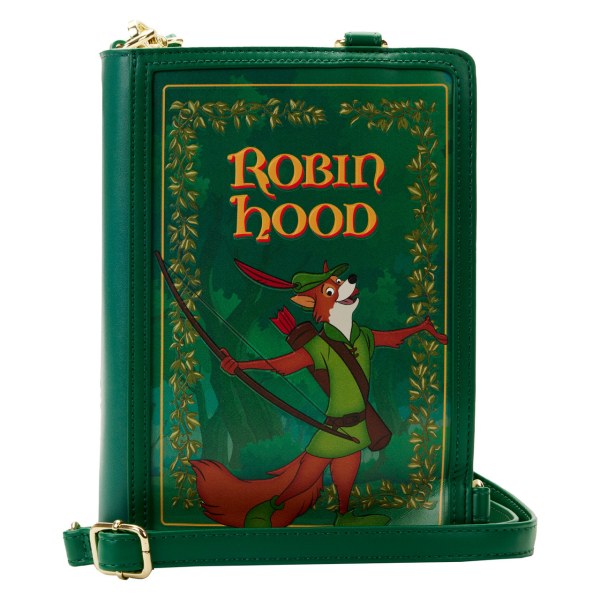 ROBIN HOOD CLASSIC BOOK WANDELBARE UMHÄNGETASCHE – DISNEY LOUNGEFLY