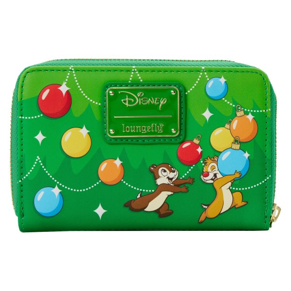 WEIHNACHTSKRANZ-CHIP- UND DALE-BRIEFTASCHE – DISNEY LOUNGEFLY