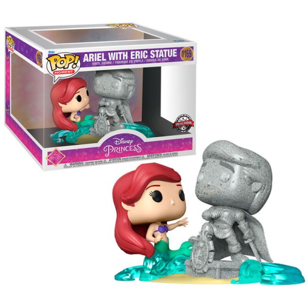 FUNKO POP! 1169 SONDERAUSGABE – DISNEY DIE KLEINE MEERJUNGFRAU – ARIEL MIT ERIC-STATUE