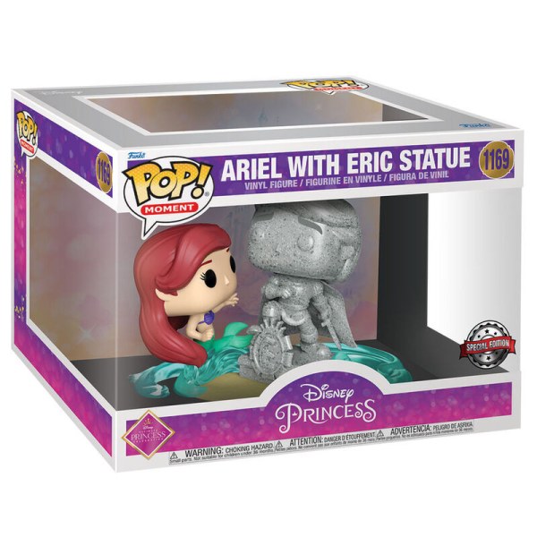 FUNKO POP! 1169 SONDERAUSGABE – DISNEY DIE KLEINE MEERJUNGFRAU – ARIEL MIT ERIC-STATUE