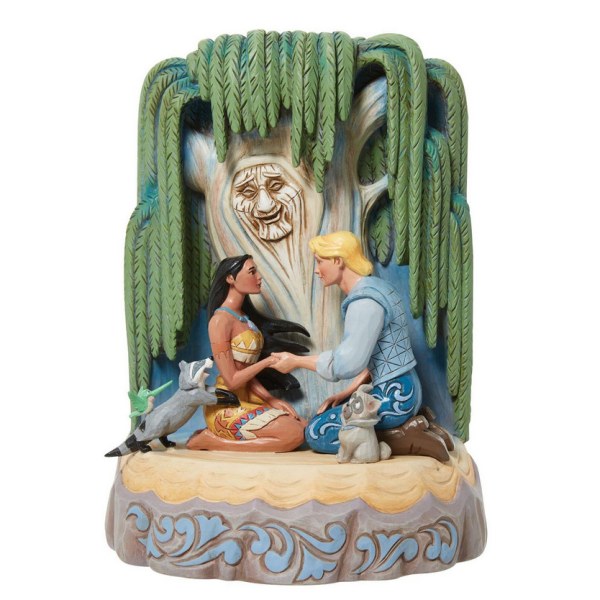 VON HERZEN GESCHNITZTE POCAHONTAS – DISNEY TRADITIONS