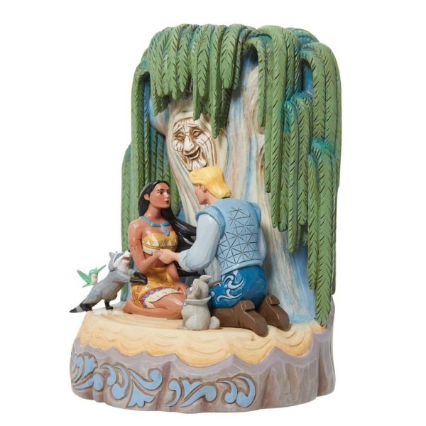 VON HERZEN GESCHNITZTE POCAHONTAS – DISNEY TRADITIONS