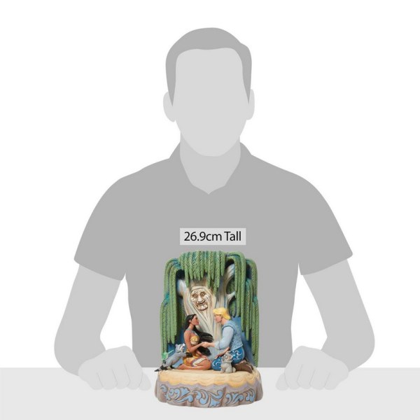 VON HERZEN GESCHNITZTE POCAHONTAS – DISNEY TRADITIONS
