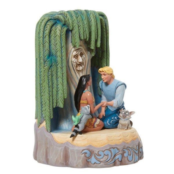 VON HERZEN GESCHNITZTE POCAHONTAS – DISNEY TRADITIONS