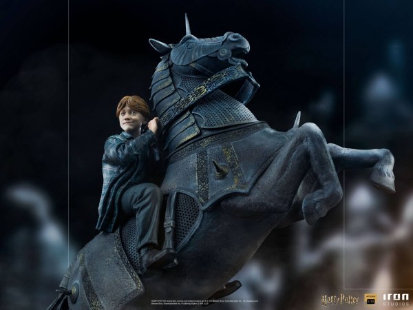 RON WEASLEY BEIM ZAUBERER-SCHACHBRETT KUNST ART SCALE - HARRY POTTER