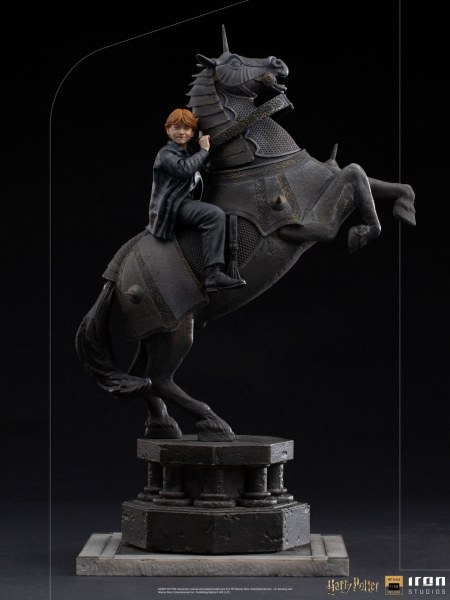 RON WEASLEY BEIM ZAUBERER-SCHACHBRETT KUNST ART SCALE - HARRY POTTER
