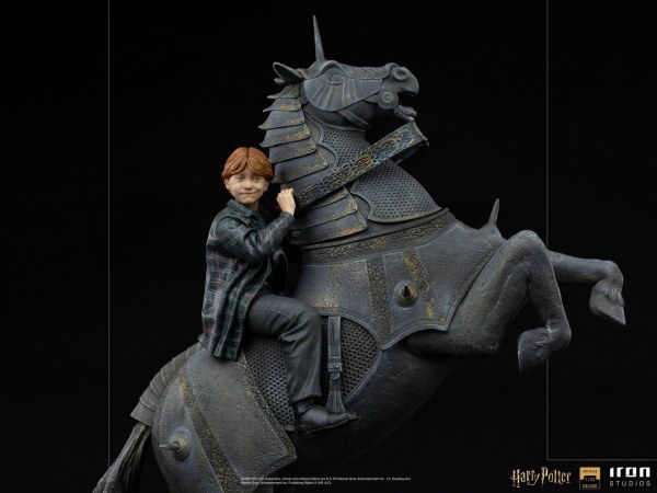 RON WEASLEY BEIM ZAUBERER-SCHACHBRETT KUNST ART SCALE - HARRY POTTER
