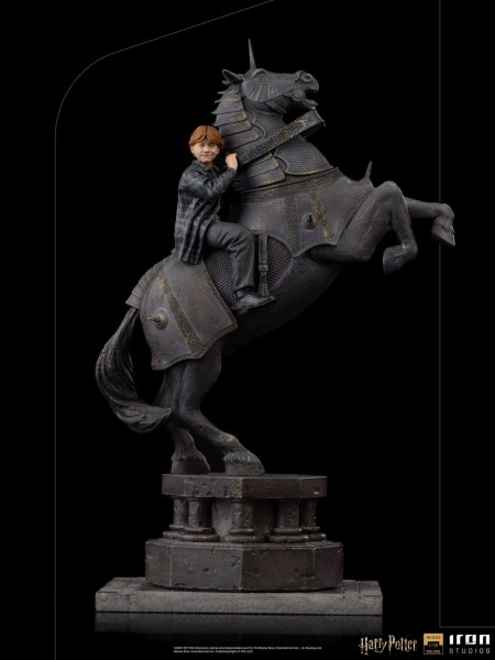 RON WEASLEY BEIM ZAUBERER-SCHACHBRETT KUNST ART SCALE - HARRY POTTER