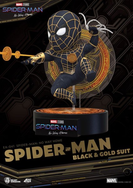 EGG ATTACK SPIDER-MAN NO WAY HOME – SPIDER-MAN-ANZUG IN SCHWARZ UND GOLD