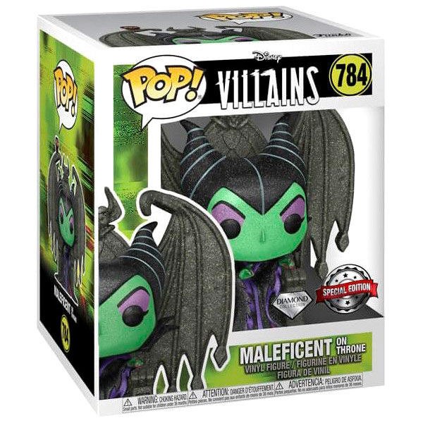 FUNKO POP! 784 – DISNEY DORNRÖSCHEN – MALEFICENT AUF IHRER THRON-DIAMANT-VERSION