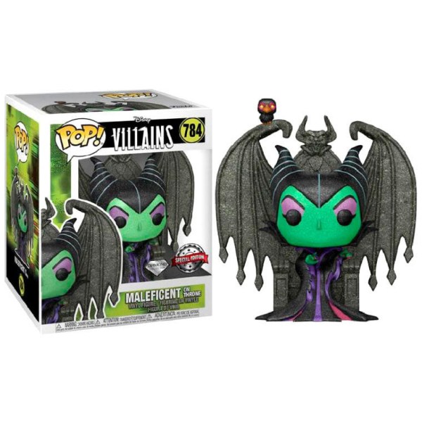 FUNKO POP! 784 – DISNEY DORNRÖSCHEN – MALEFICENT AUF IHRER THRON-DIAMANT-VERSION