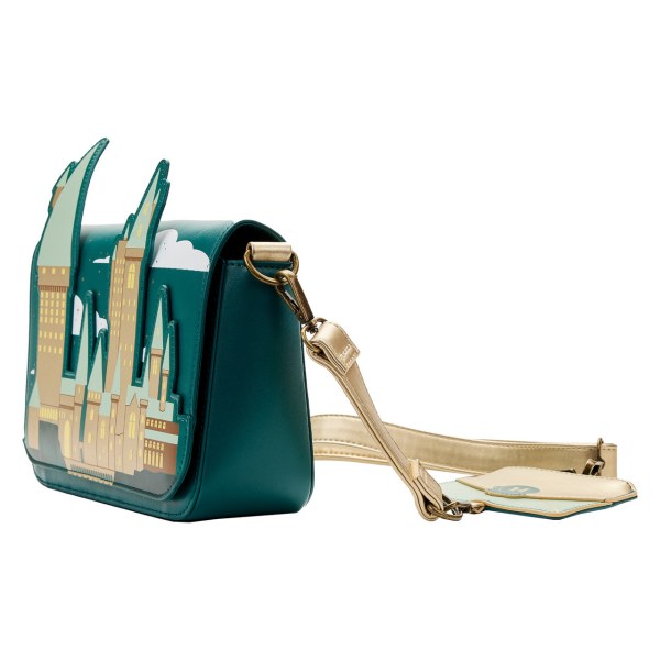 GOLDENE HOGWARTS UMHÄNGETASCHE - HARRY POTTER LOUNGEFLY
