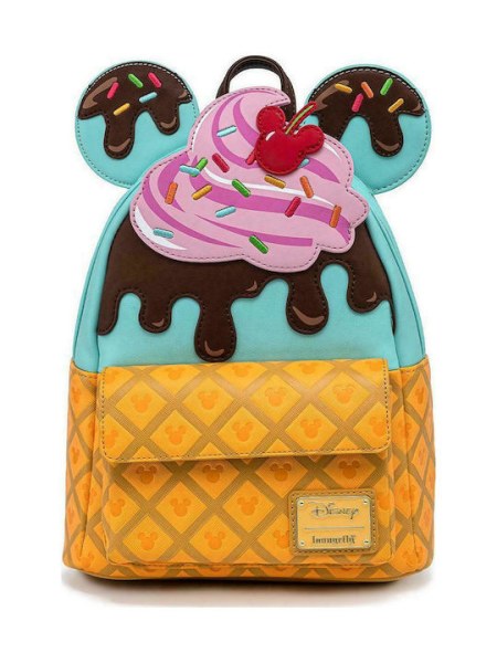 DISNEY MICKEY UND MINNIE SÜSSIGKEITEN EIS MINI-RUCKSACK - DISNEY LOUNGEFLY