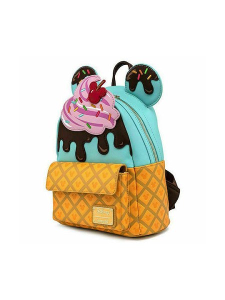 DISNEY MICKEY UND MINNIE SÜSSIGKEITEN EIS MINI-RUCKSACK - DISNEY LOUNGEFLY