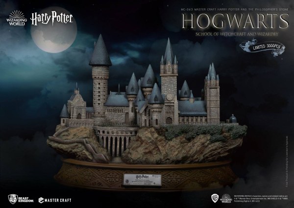 HOGWARTS Schule für Hexerei und Zauberei 32 cm LIMITIERTE AUFLAGE - HARRY POTTER MEISTERWERK