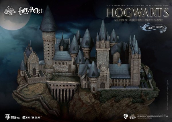 HOGWARTS Schule für Hexerei und Zauberei 32 cm LIMITIERTE AUFLAGE - HARRY POTTER MEISTERWERK