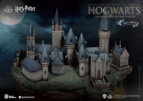 HOGWARTS Schule für Hexerei und Zauberei 32 cm LIMITIERTE AUFLAGE - HARRY POTTER MEISTERWERK