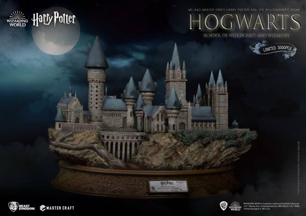 HOGWARTS Schule für Hexerei und Zauberei 32 cm LIMITIERTE AUFLAGE - HARRY POTTER MEISTERWERK