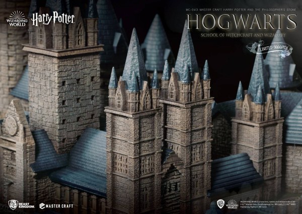 HOGWARTS Schule für Hexerei und Zauberei 32 cm LIMITIERTE AUFLAGE - HARRY POTTER MEISTERWERK