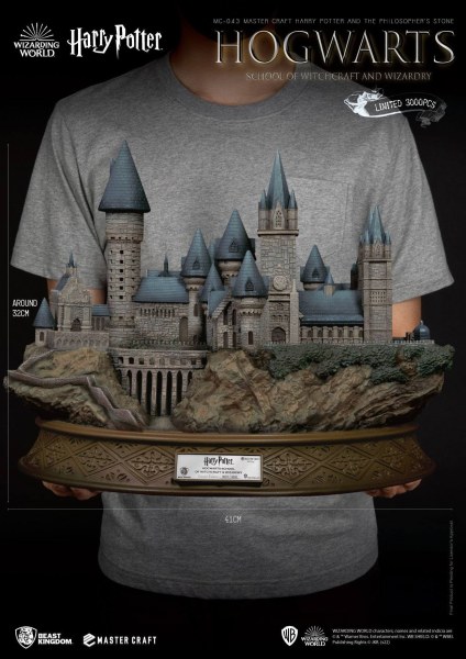 HOGWARTS Schule für Hexerei und Zauberei 32 cm LIMITIERTE AUFLAGE - HARRY POTTER MEISTERWERK