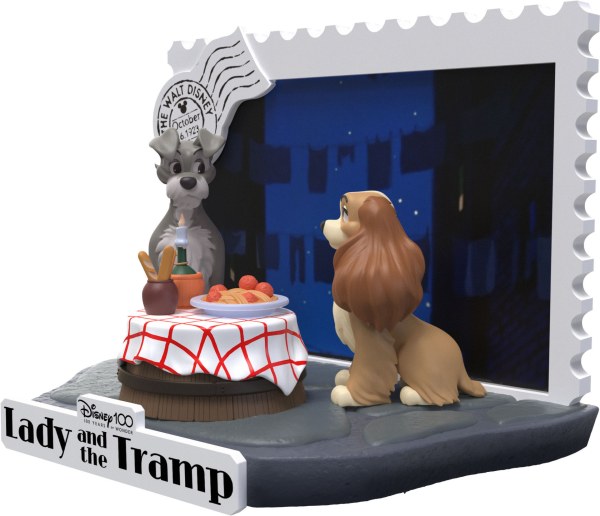 DIORAMA LADY AND THE TRAMP – DISNEY 100. JUBILÄUM D-STAGE