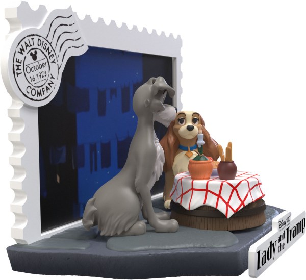 DIORAMA LADY AND THE TRAMP – DISNEY 100. JUBILÄUM D-STAGE