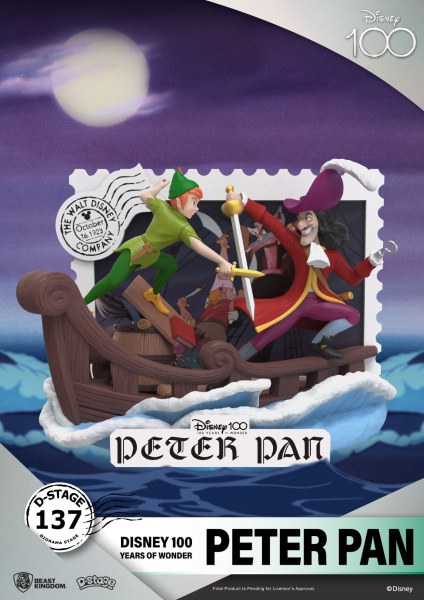 DIORAMA PETER PAN – DISNEY 100. JUBILÄUM D-STAGE