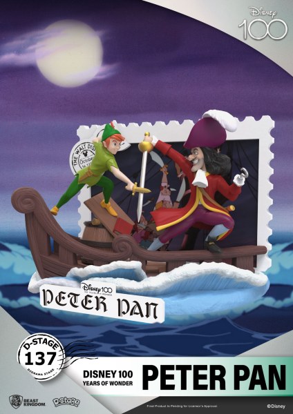 DIORAMA PETER PAN – DISNEY 100. JUBILÄUM D-STAGE