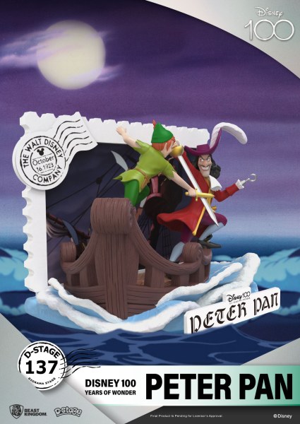 DIORAMA PETER PAN – DISNEY 100. JUBILÄUM D-STAGE